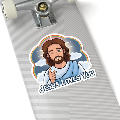 Jesus Loves You Sticker