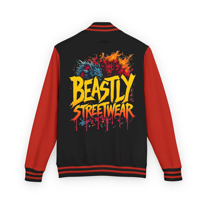 Beasts Of Fire And Ice Heavyweight Letterman Jacket