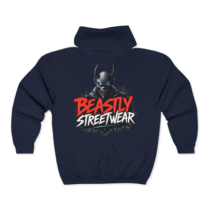 Savage Beasts Zip Up Hoodie