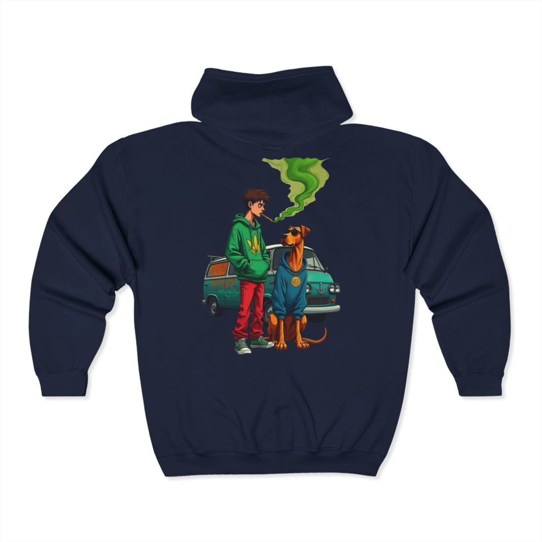 Dank Detectives Zip Up Hoodie