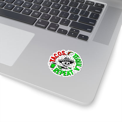 Tacos, Tequila, Repeat Sticker