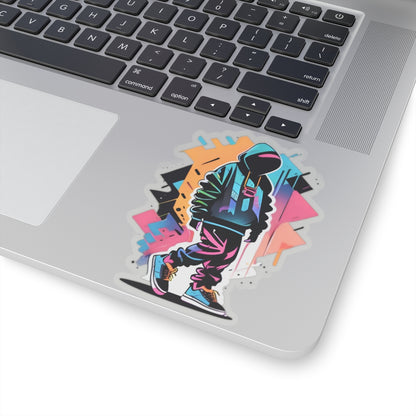 Hologram Hustle Sticker