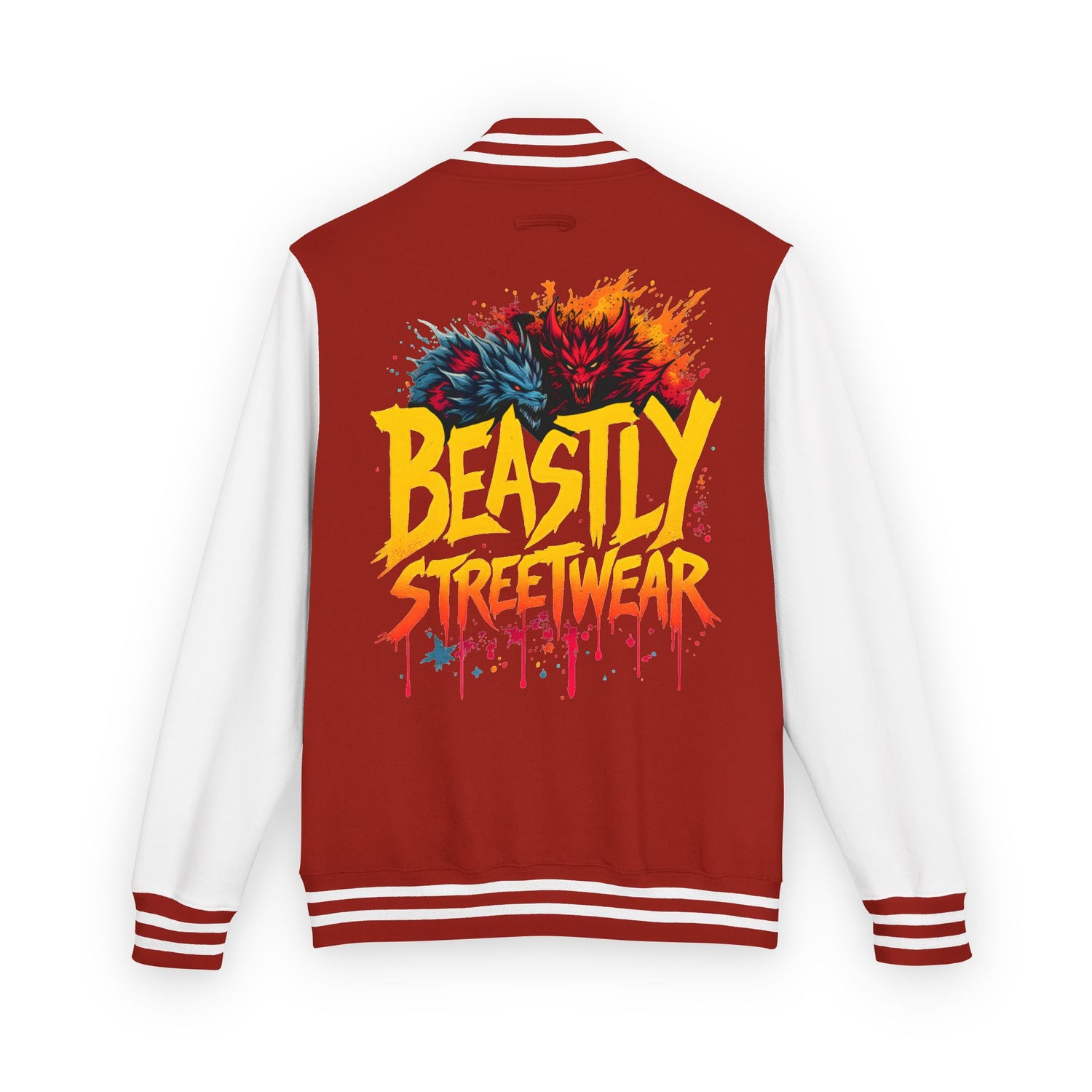 Beasts Of Fire And Ice Heavyweight Letterman Jacket