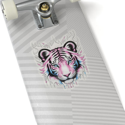 Blush Frost Tigre Blanco Sticker