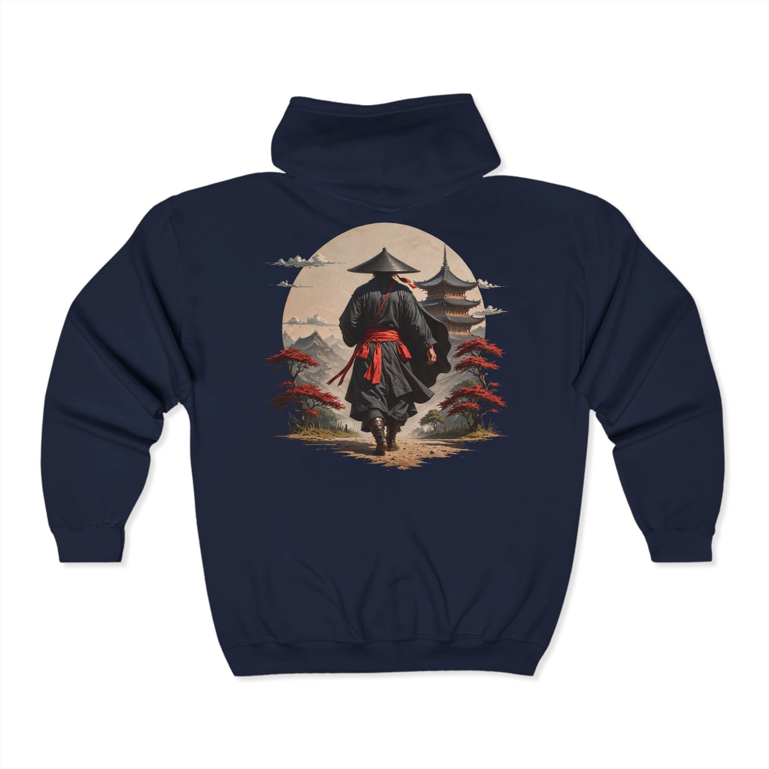 Path Of The Ronin Zip Up Hoodie