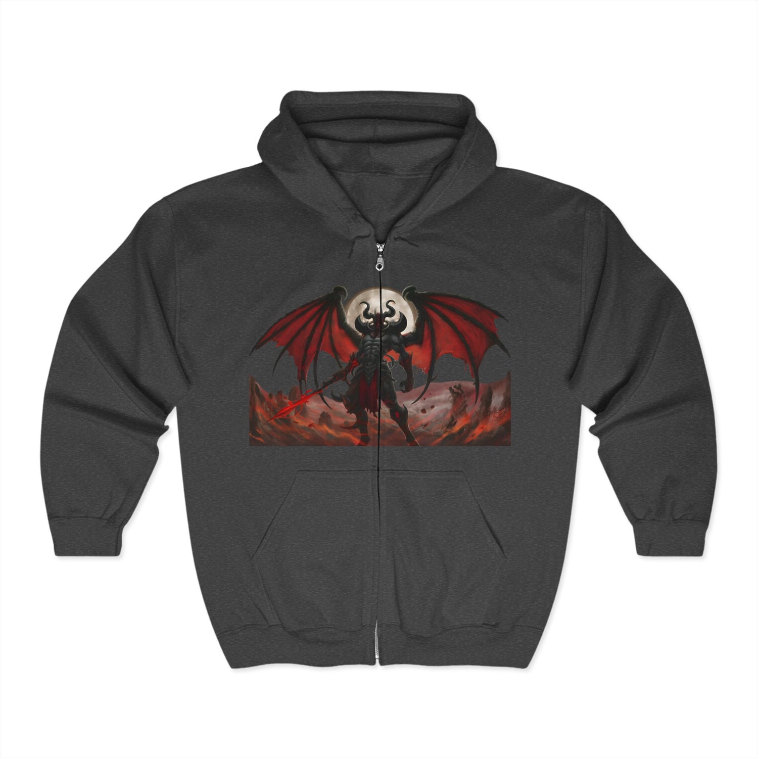 Nightmare King Zip Up Hoodie