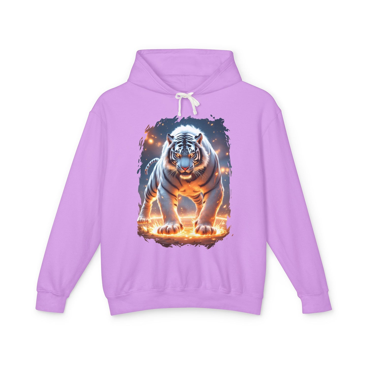 White Wildfire Hoodie