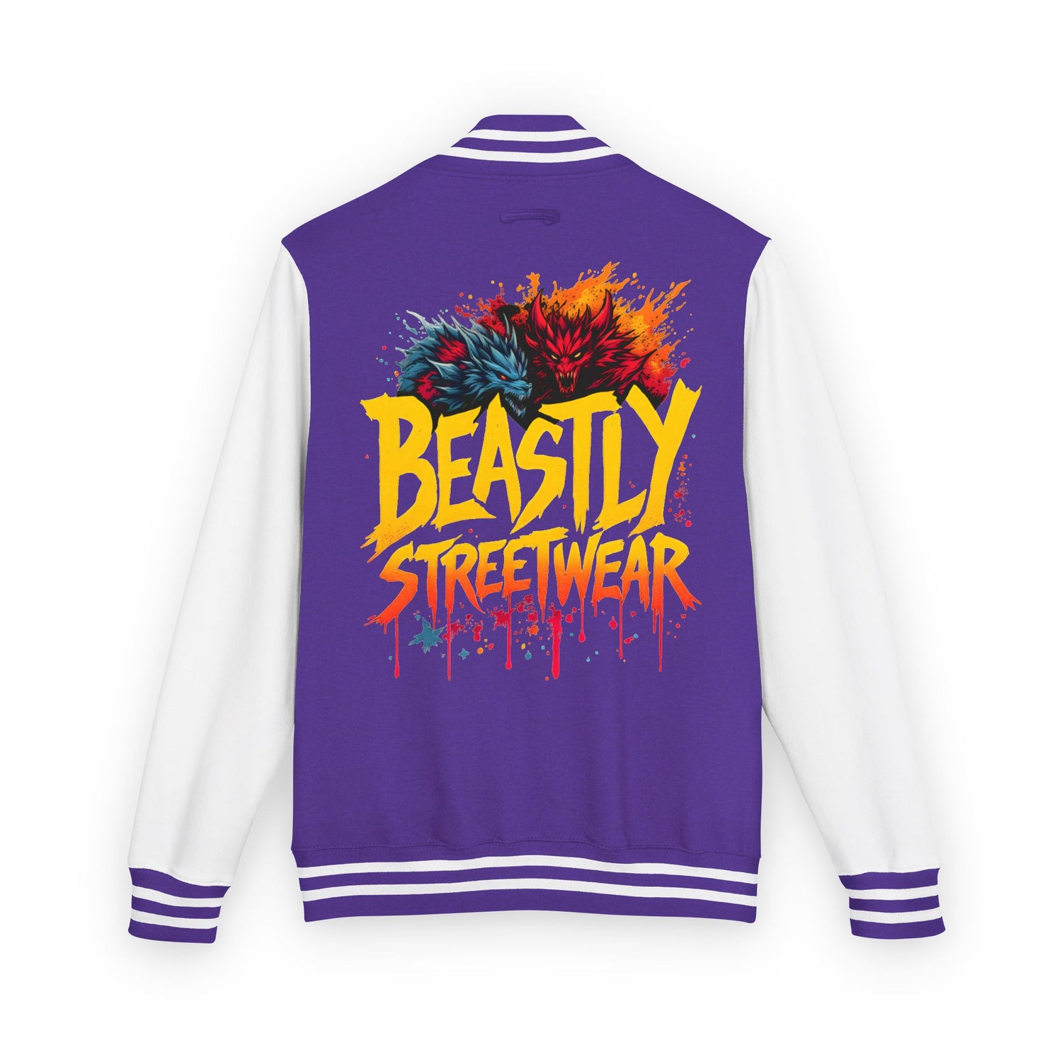 Beasts Of Fire And Ice Heavyweight Letterman Jacket