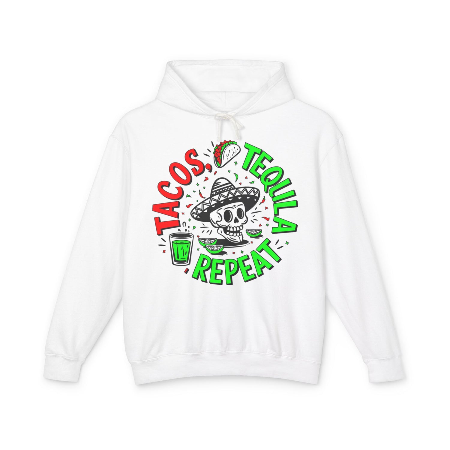 Tacos, Tequila, Repeat Hoodie
