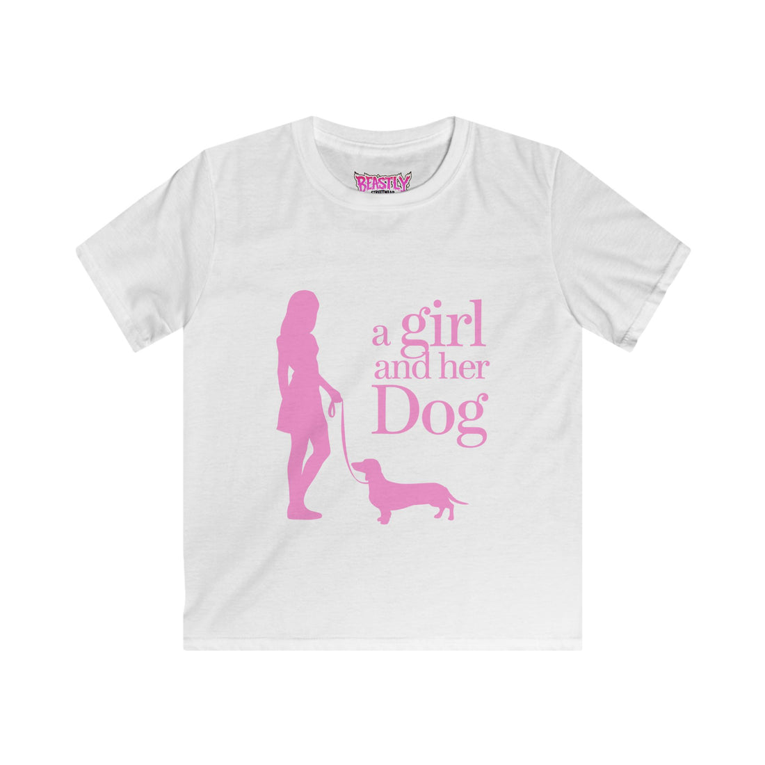 A Girl And Her Dog Youth Tee