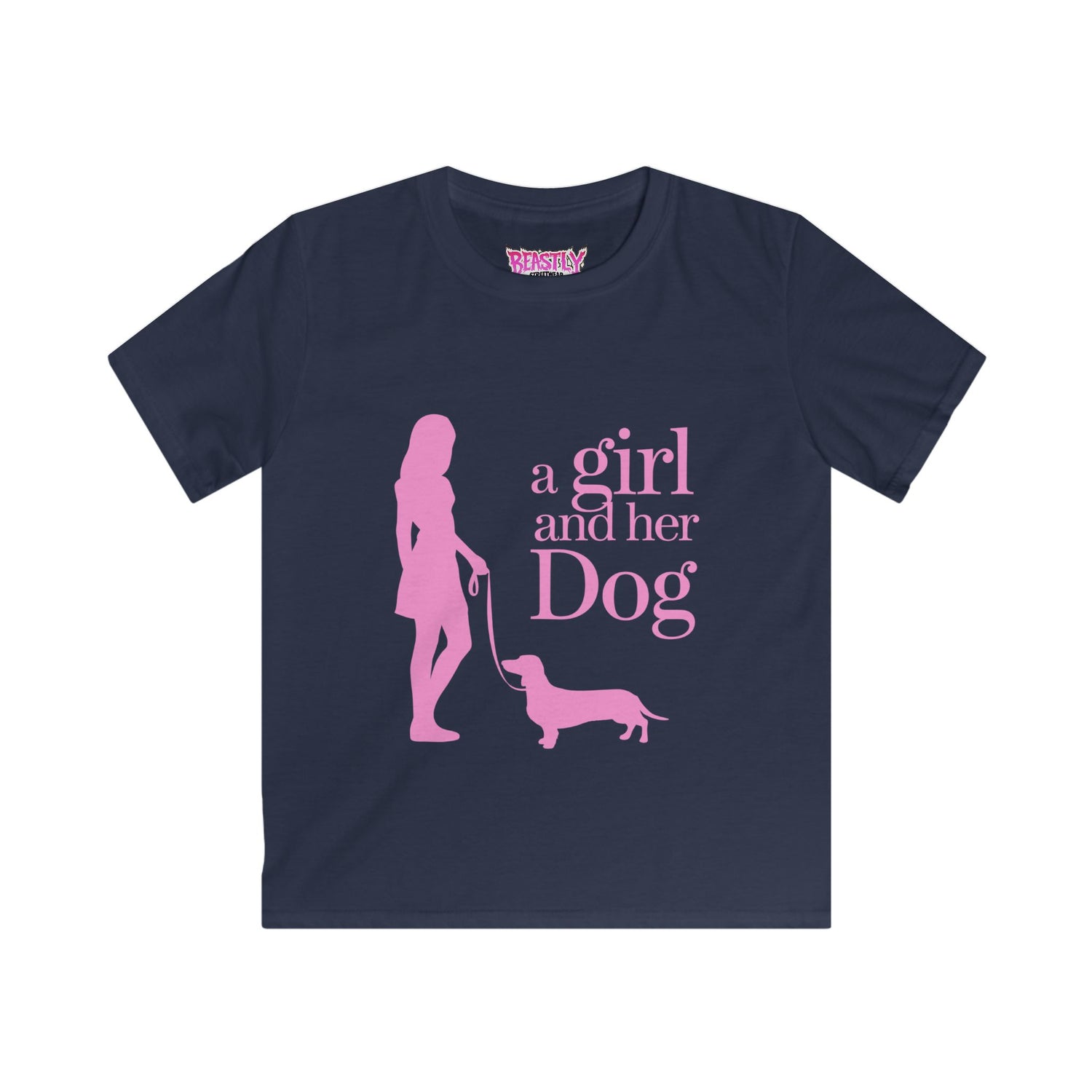 A Girl And Her Dog Youth Tee