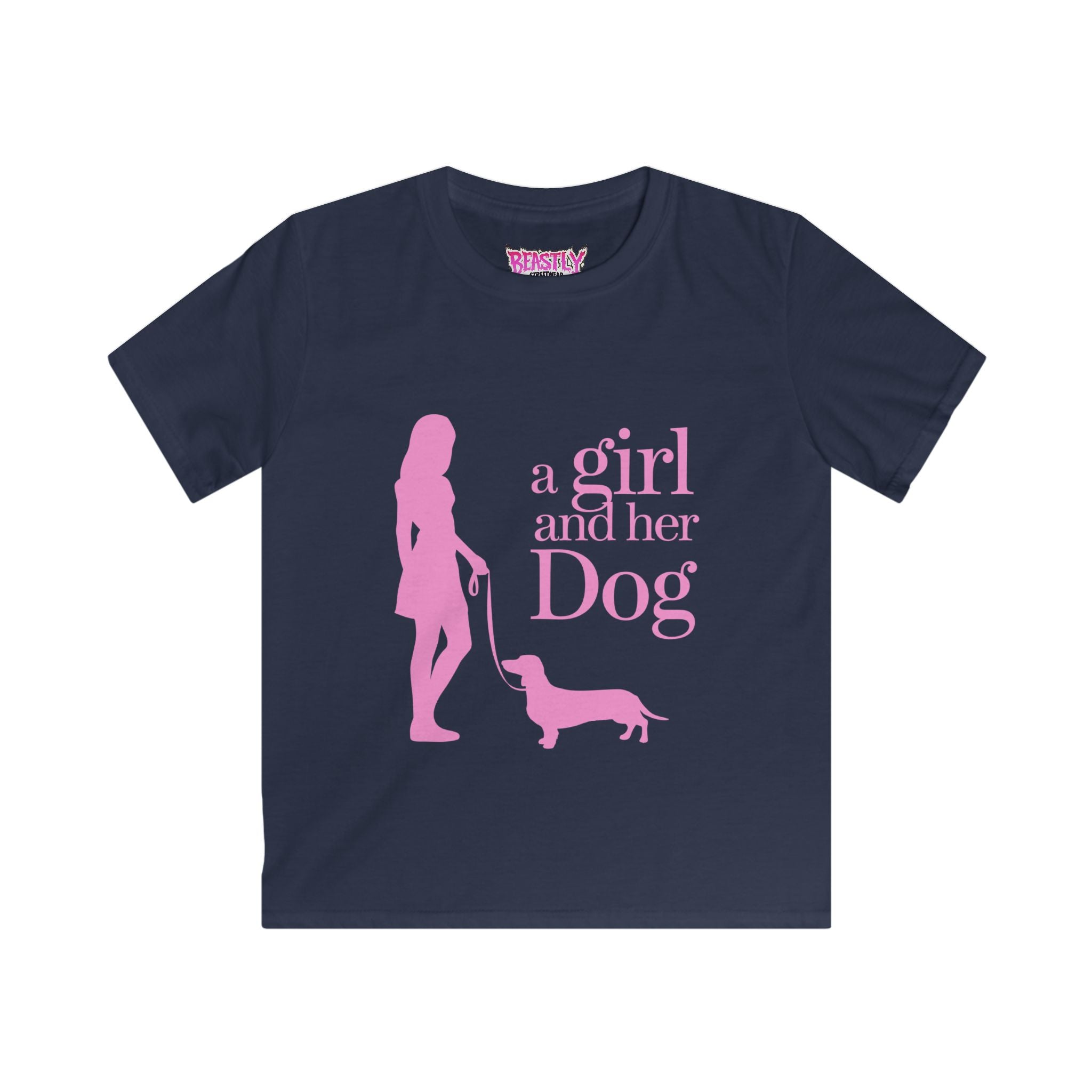 A Girl And Her Dog Youth Tee