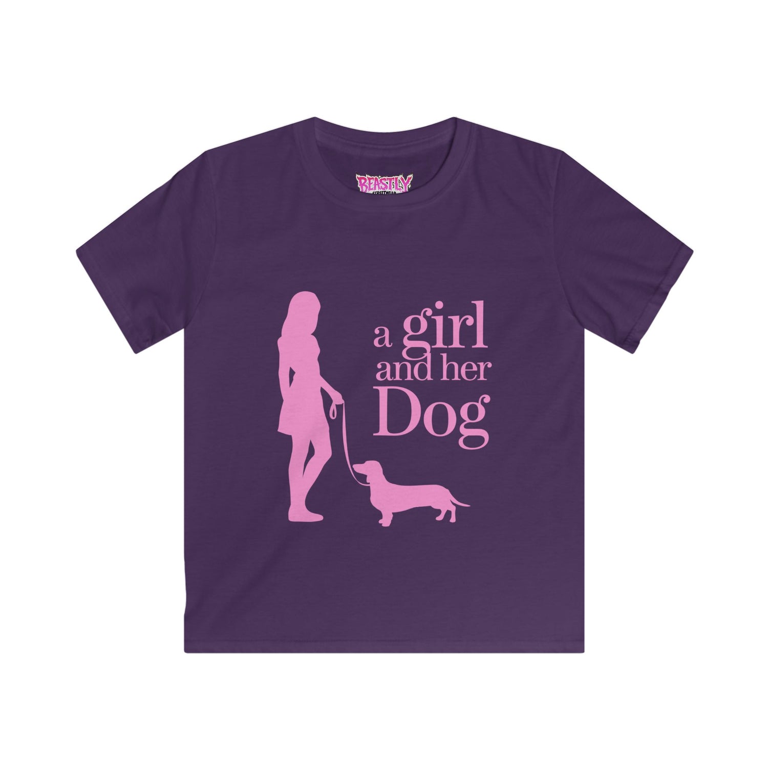A Girl And Her Dog Youth Tee