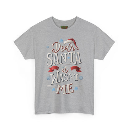 Dear Santa, It Wasn&