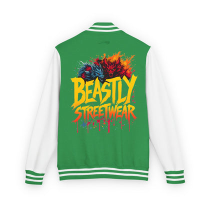 Beasts Of Fire And Ice Heavyweight Letterman Jacket