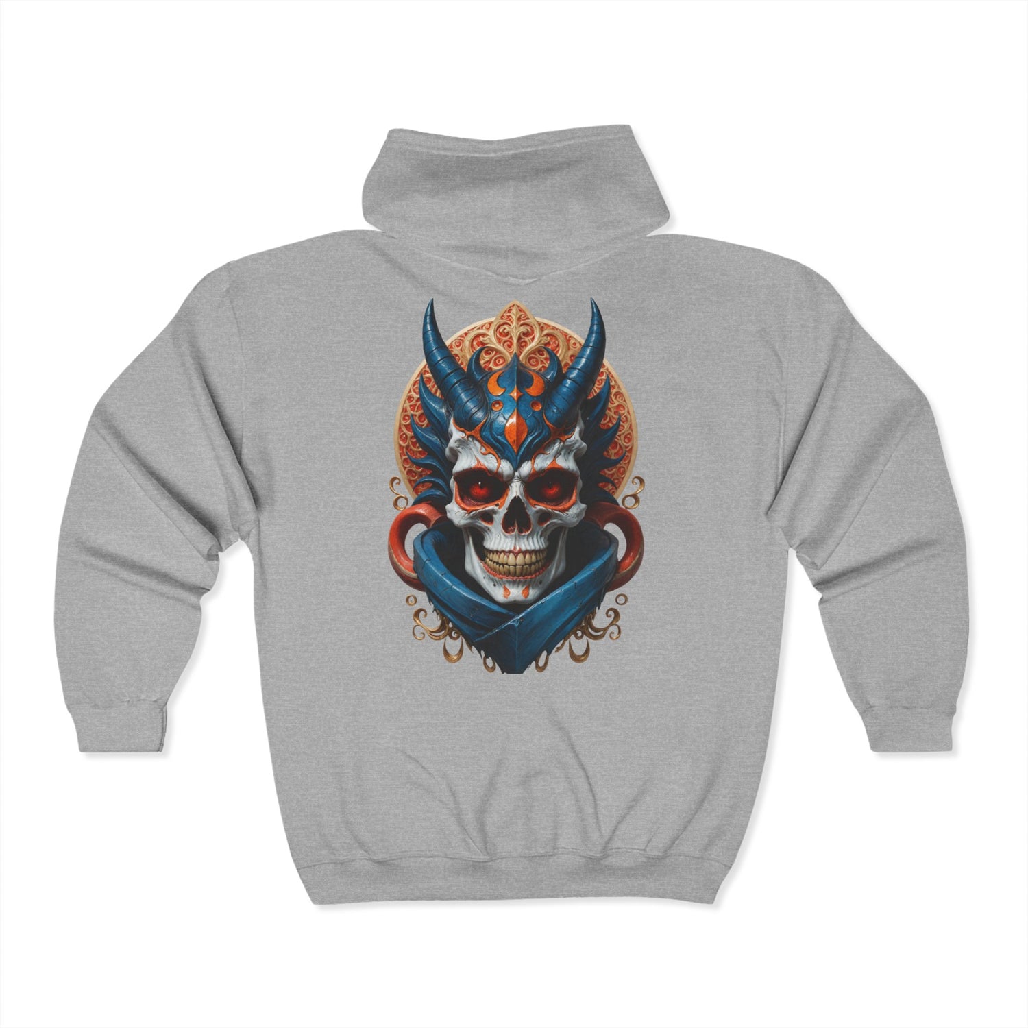 Dragon Bone King Zip Up Hoodie