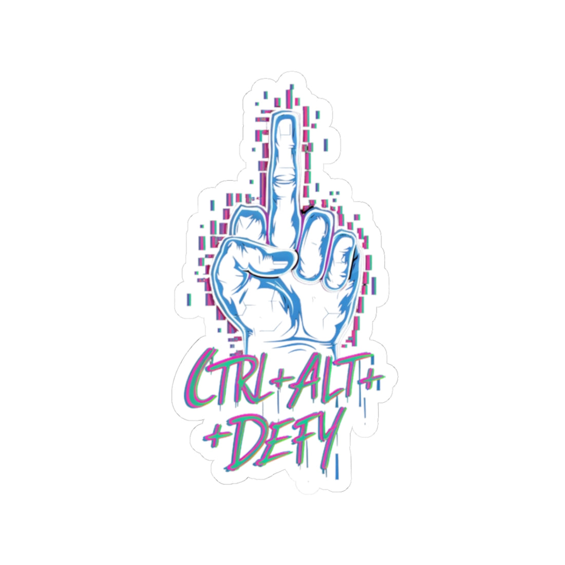 Control+Alt+Defy Sticker