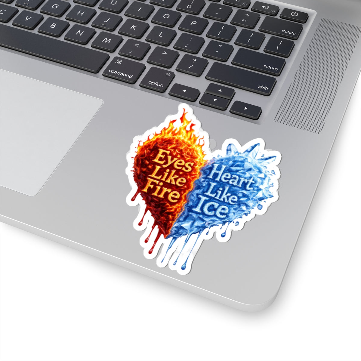 Eyes Like Fire/Heart Like Ice Sticker