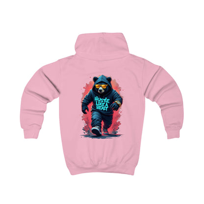 Hustle Like A Beast Youth Hoodie