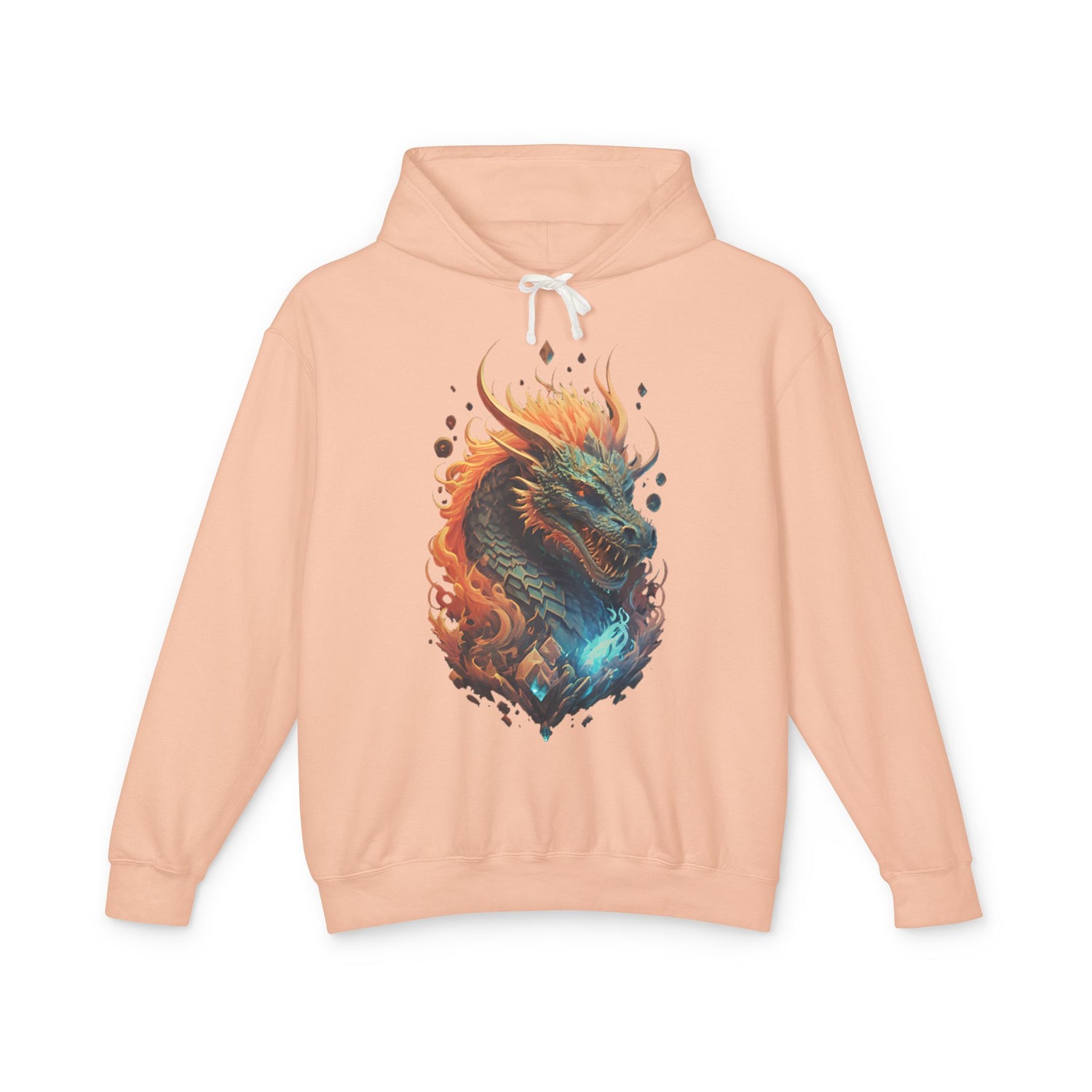Celestial Dragon Flames Hoodie