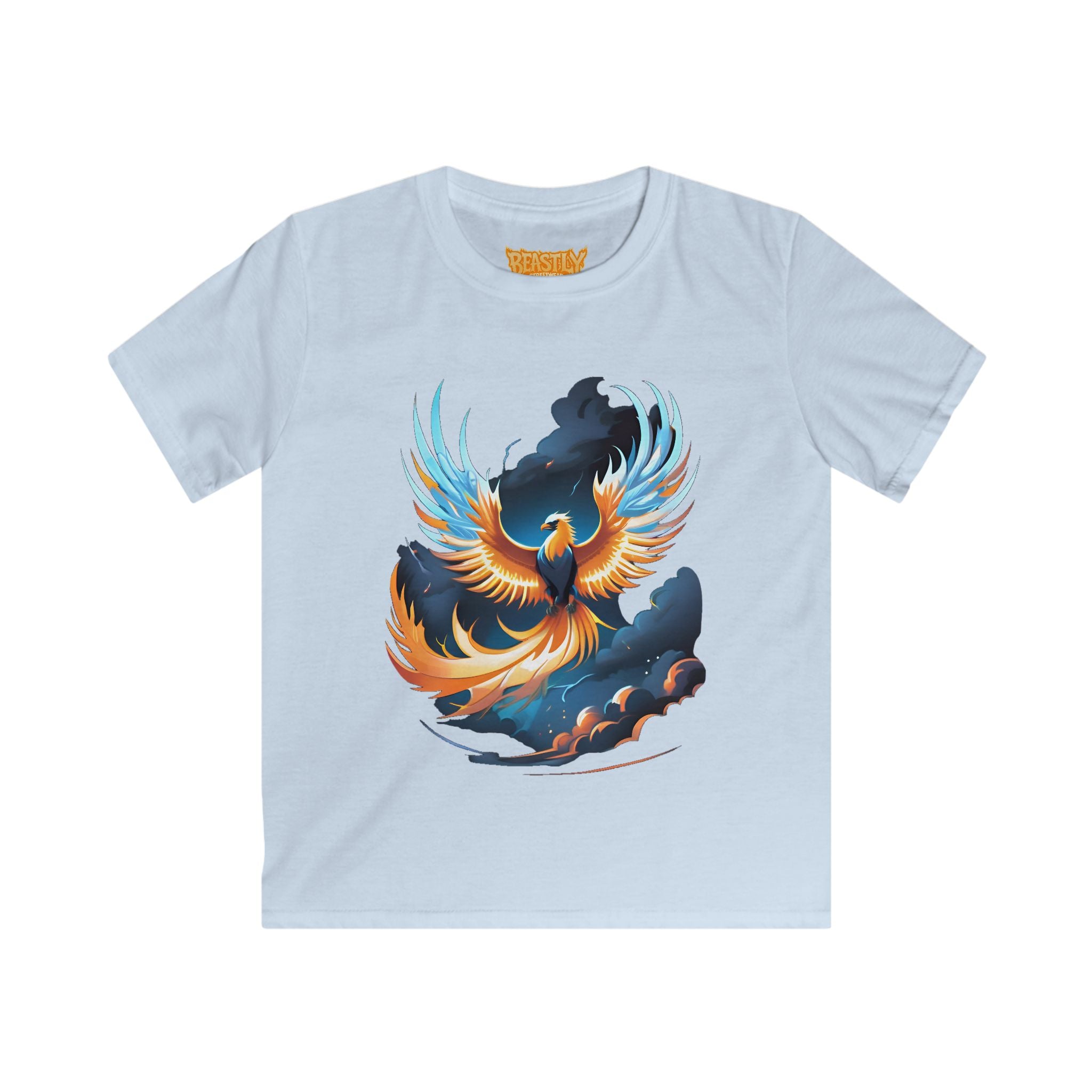 Golden Phoenix Flare Youth Tee