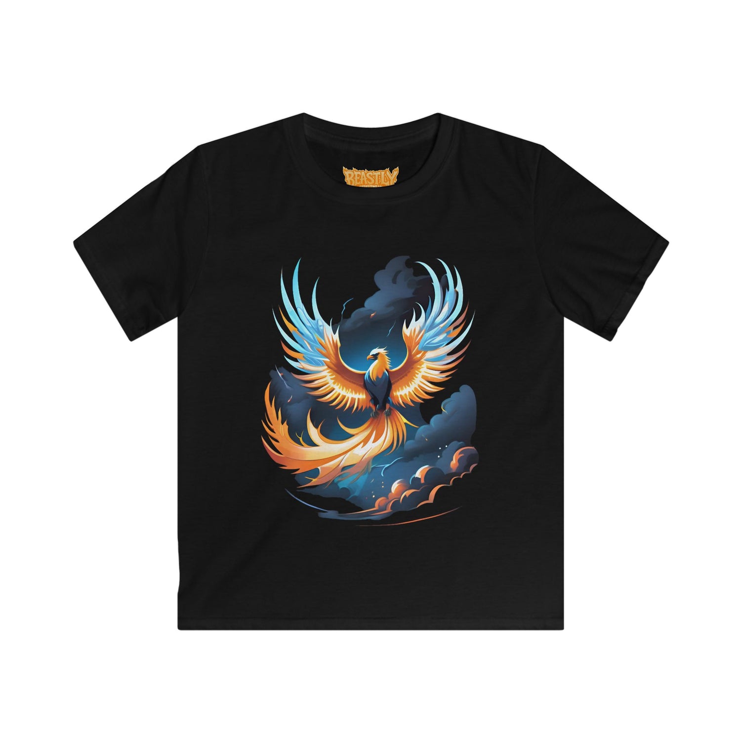 Golden Phoenix Flare Youth Tee