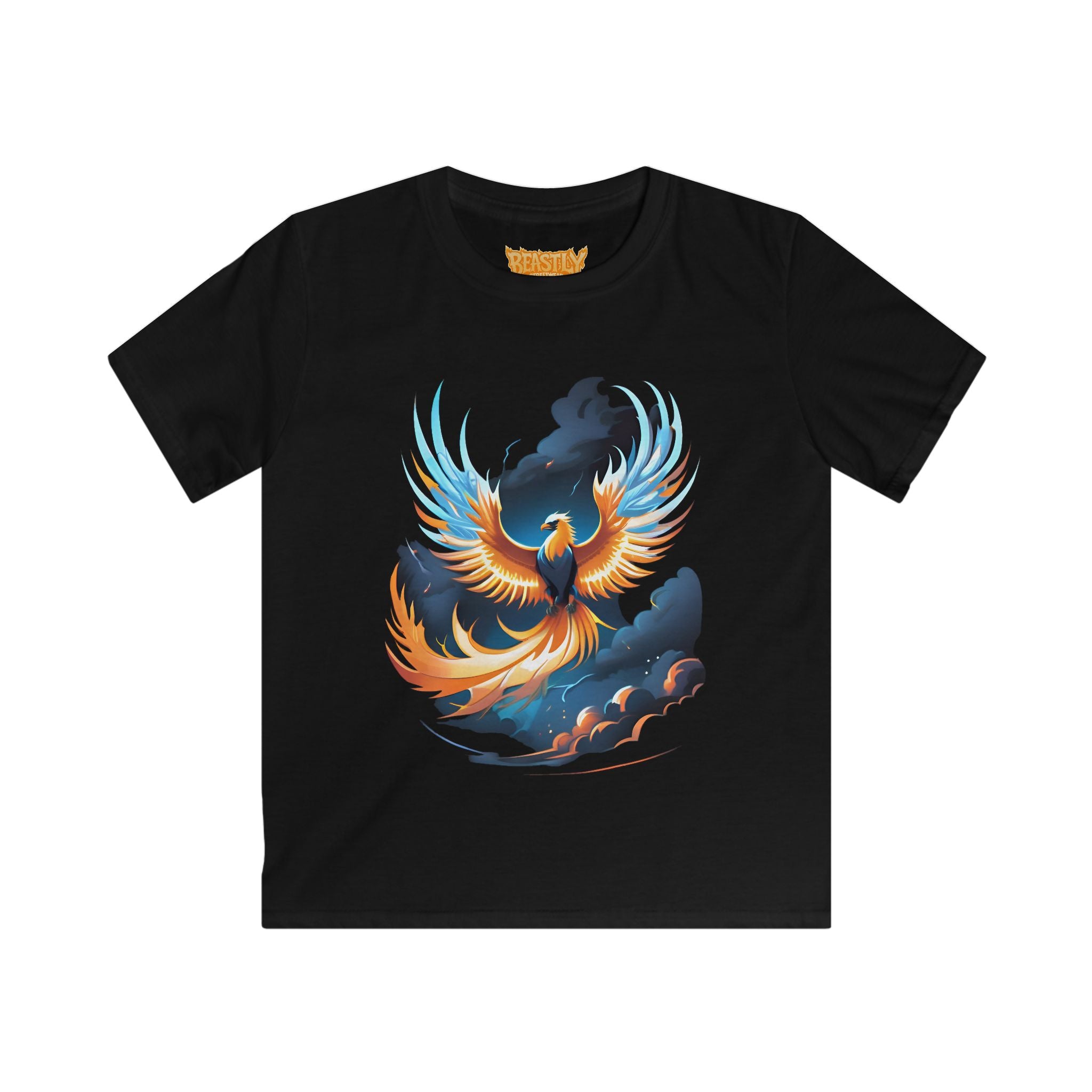 Golden Phoenix Flare Youth Tee