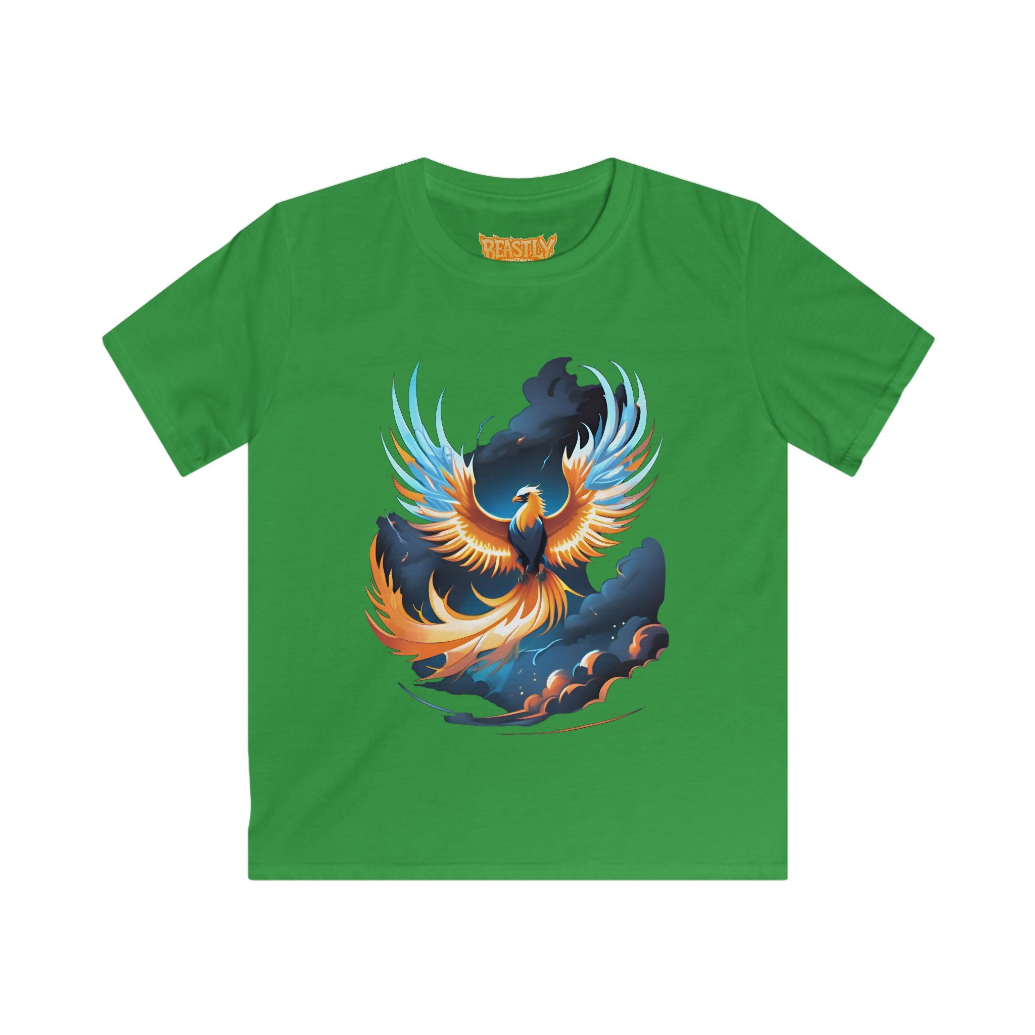 Golden Phoenix Flare Youth Tee