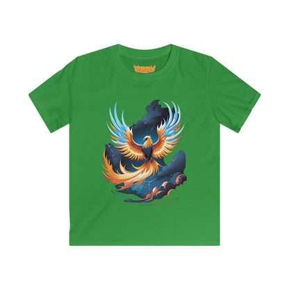 Golden Phoenix Flare Youth Tee