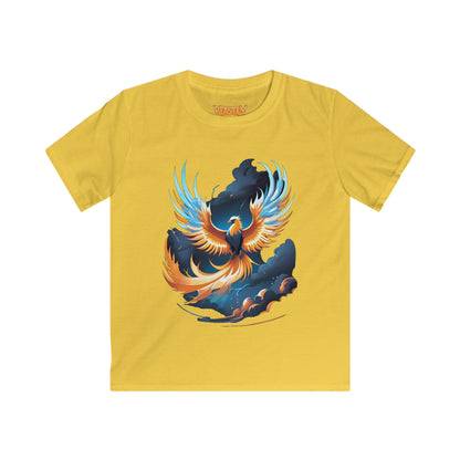 Golden Phoenix Flare Youth Tee