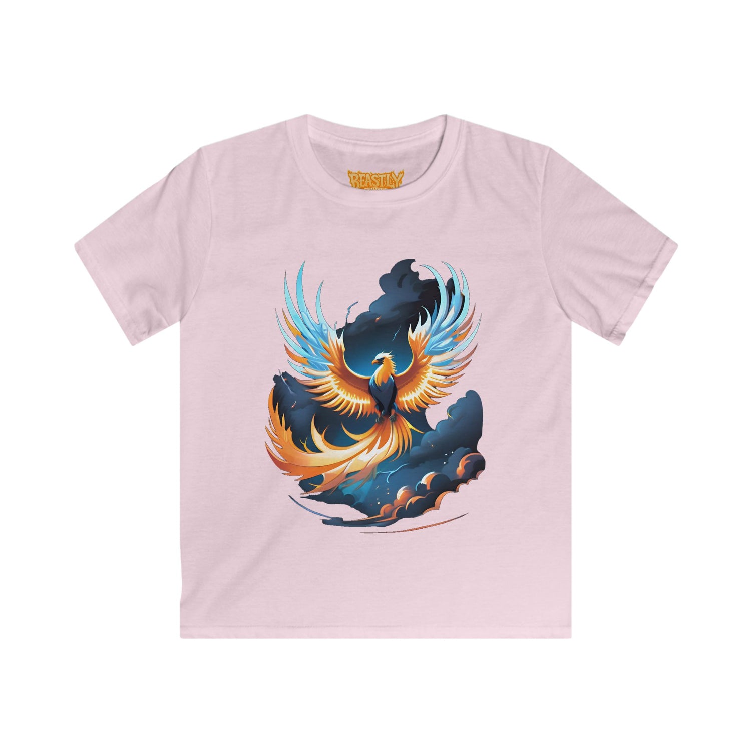 Golden Phoenix Flare Youth Tee
