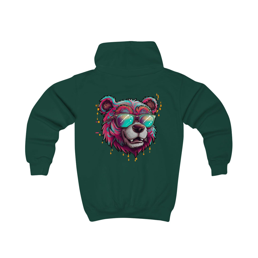 Trippy Bear Youth Hoodie