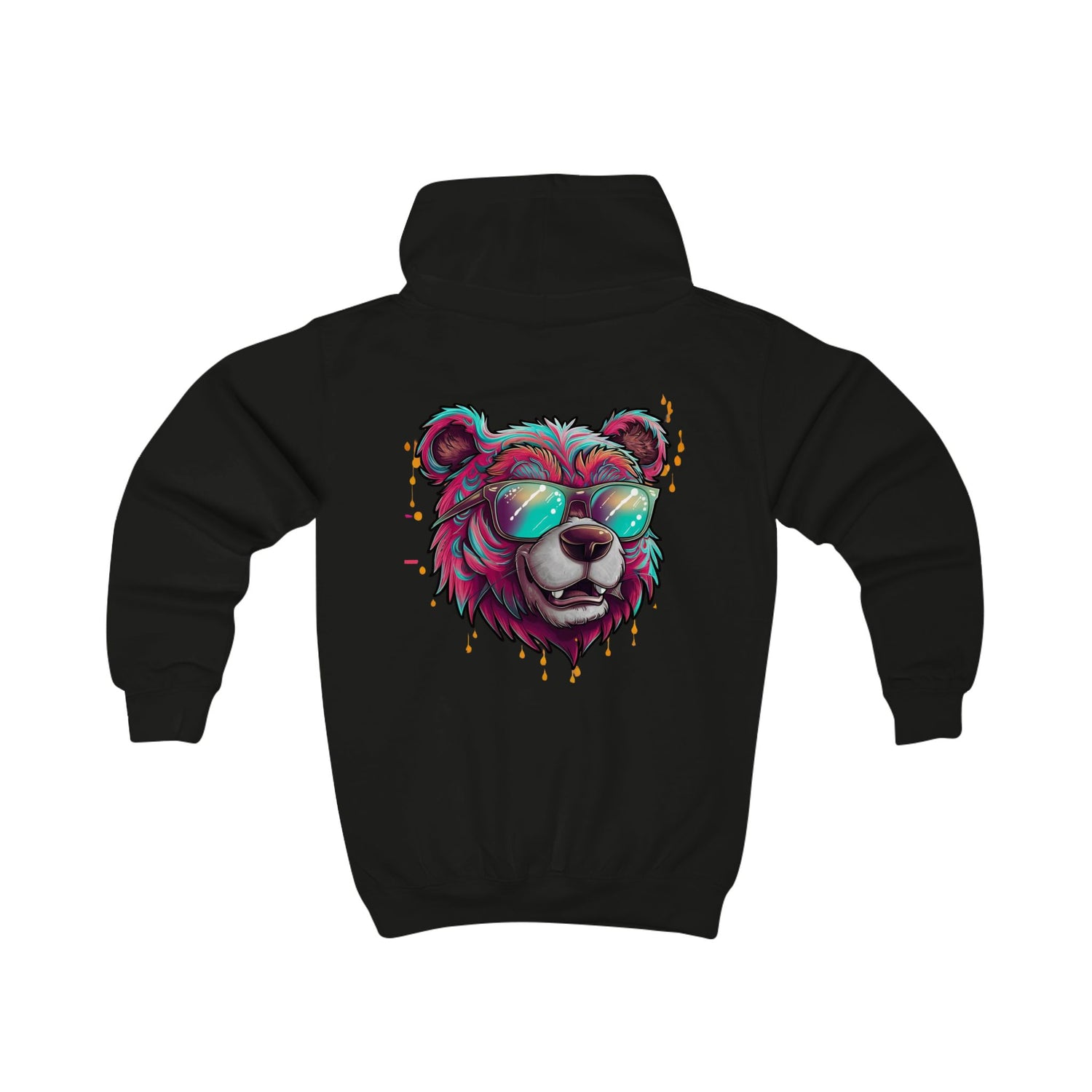 Trippy Bear Youth Hoodie