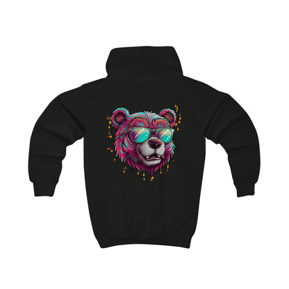 Trippy Bear Youth Hoodie