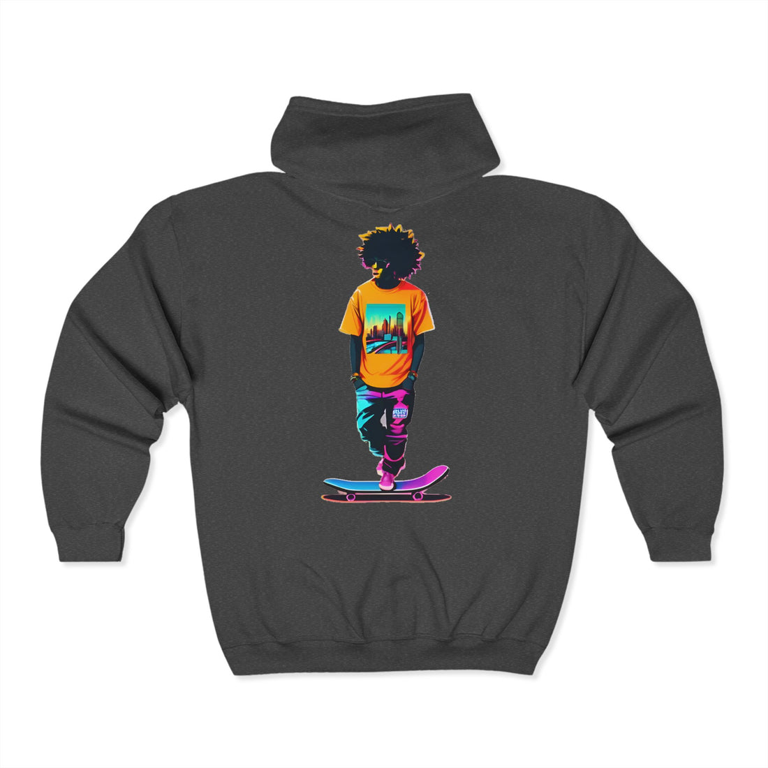 City Surfer Zip Up Hoodie