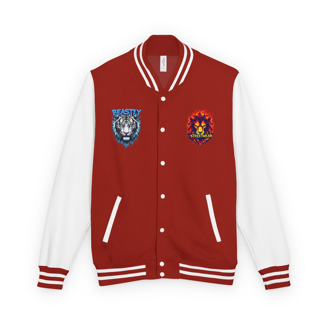 Beasts Of Fire And Ice Heavyweight Letterman Jacket