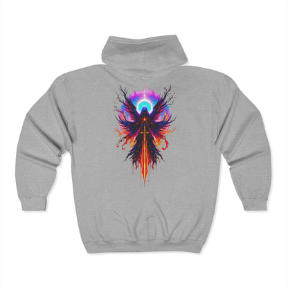 Radiant Oblivion Zip Up Hoodie