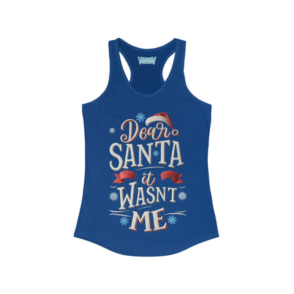 Dear Santa, It Wasn&