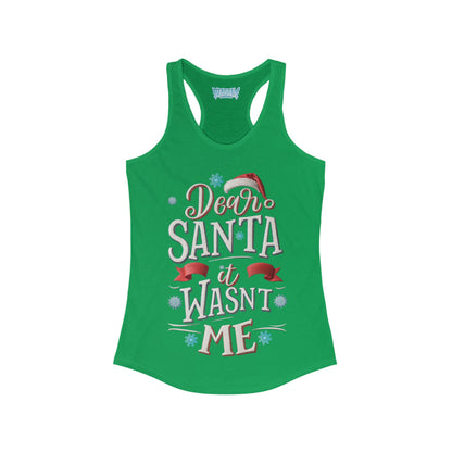 Dear Santa, It Wasn&