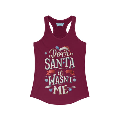 Dear Santa, It Wasn&