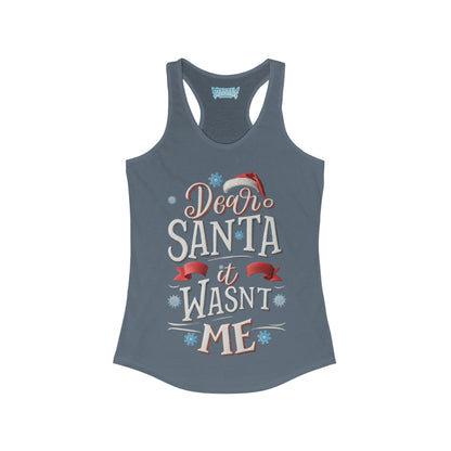 Dear Santa, It Wasn&