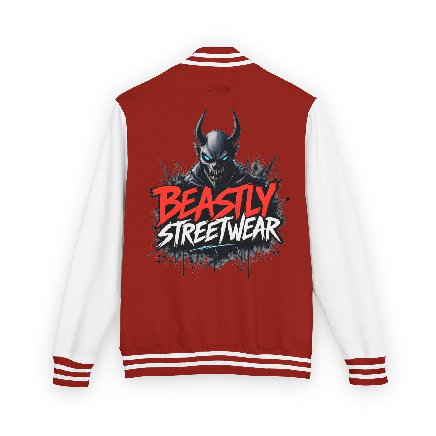Beastly Streetwear Halloween Heavyweight Letterman Jacket