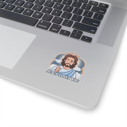 Jesus Loves You Sticker