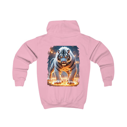 White Wildfire Youth Hoodie