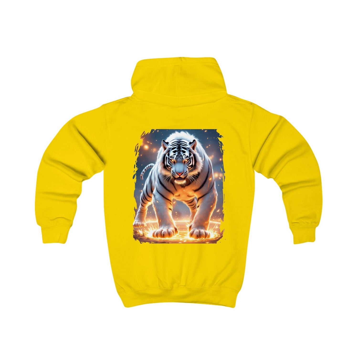 White Wildfire Youth Hoodie
