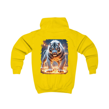 White Wildfire Youth Hoodie