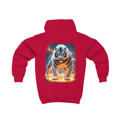 White Wildfire Youth Hoodie