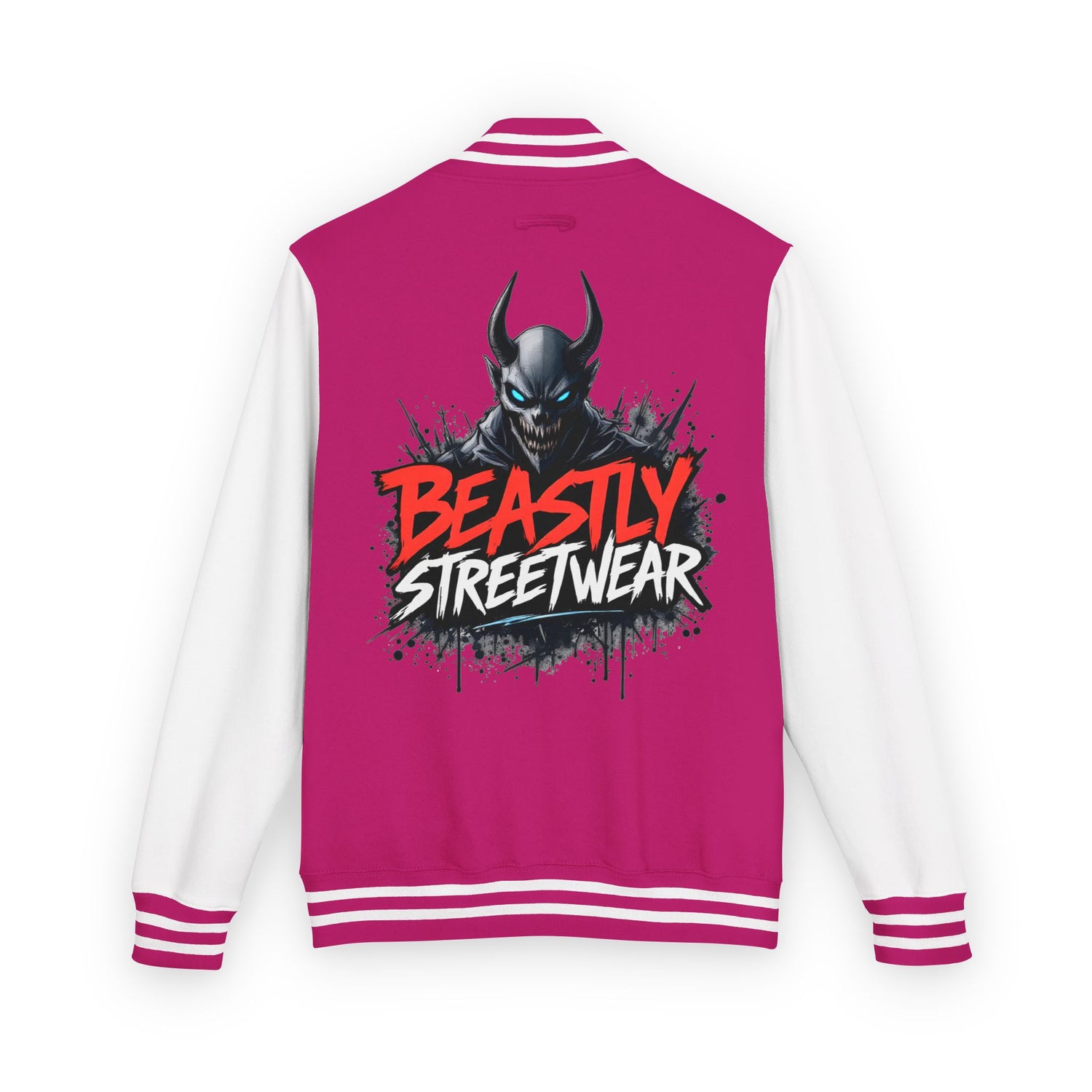 Beastly Streetwear Halloween Heavyweight Letterman Jacket