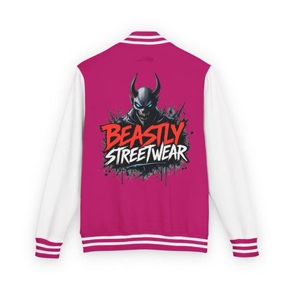 Beastly Streetwear Halloween Heavyweight Letterman Jacket