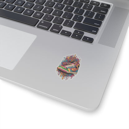 Color Burst Step Sticker